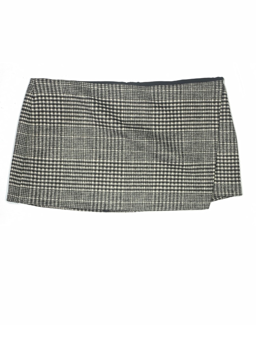 Abercrombie & Fitch Plaid Wool Skort XXL Preppy Academia Mini Skirt Shorts NWT
